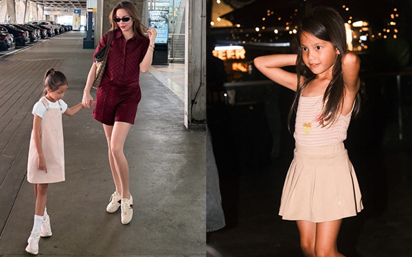 Ngắm Lisa - con g&aacute;i Hồ Ngọc H&agrave; nhảy d&acirc;y c&ugrave;ng mẹ khoe đ&ocirc;i ch&acirc;n d&agrave;i như si&ecirc;u mẫu