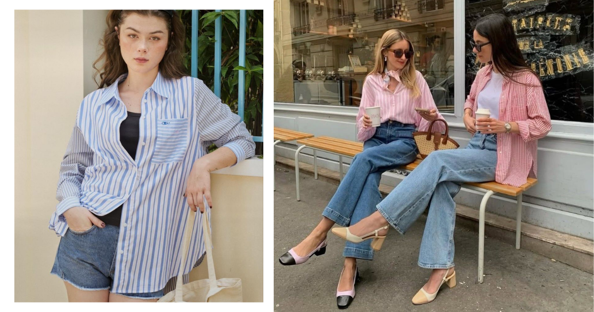 C&ocirc;ng thức phối đồ với &aacute;o sơ mi &ldquo;l&ecirc;n ng&ocirc;i&rdquo; trong m&ugrave;a h&egrave; 2026 - Ảnh 1.