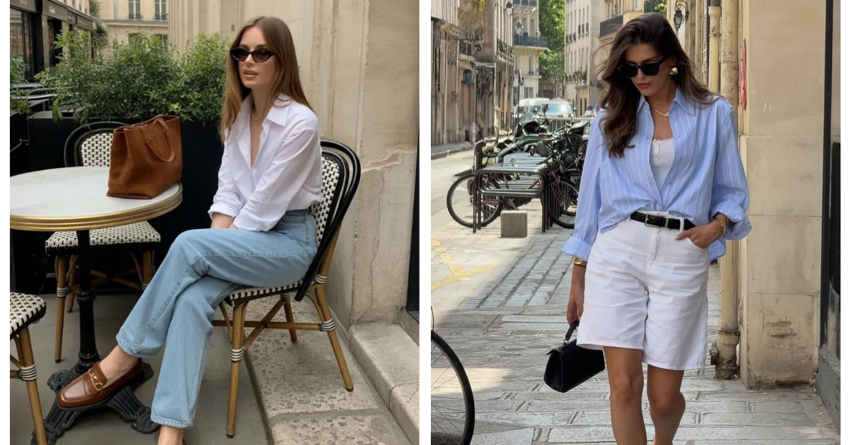 C&ocirc;ng thức phối đồ với &aacute;o sơ mi &ldquo;l&ecirc;n ng&ocirc;i&rdquo; trong m&ugrave;a h&egrave; 2026 - Ảnh 3.