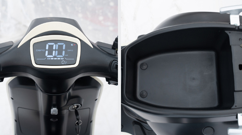 Gi&aacute; Xe m&aacute;y điện Dibao Pansy DIO + 19 , 79 triệu đồng: Đẹp cổ điển , tiện &iacute;ch hiện đại - Ảnh 3.