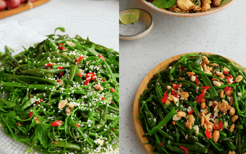 M&ugrave;a h&egrave; n&oacute;ng nực, l&agrave;m rau muống kiểu n&agrave;y ăn hao cơm v&ocirc; c&ugrave;ng, chồng con gắp kh&ocirc;ng ngơi đũa! - Ảnh 1.