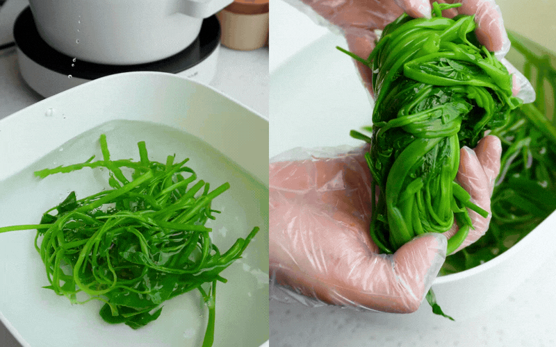 M&ugrave;a h&egrave; n&oacute;ng nực, l&agrave;m rau muống kiểu n&agrave;y ăn hao cơm v&ocirc; c&ugrave;ng, chồng con gắp kh&ocirc;ng ngơi đũa! - Ảnh 3.
