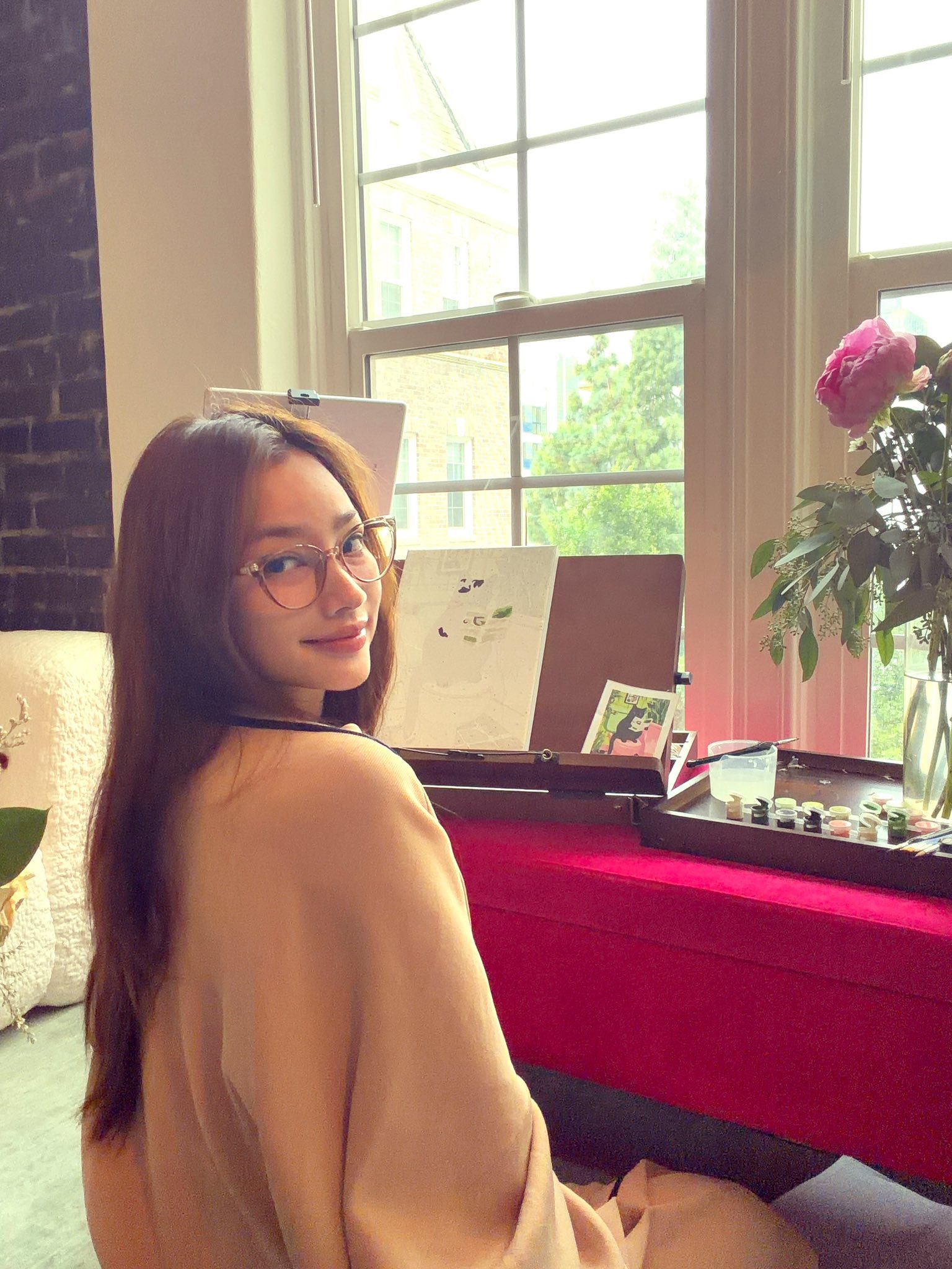 Cuộc sống giản dị, ở nh&agrave; thu&ecirc; tại Mỹ của Trương Tri Tr&uacute;c DIễm - Ảnh 8.