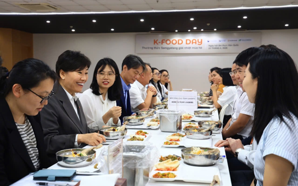 Trung tâm ASEAN hợp tác OurHome Việt Nam quảng bá ẩm thực Hàn tại Việt Nam