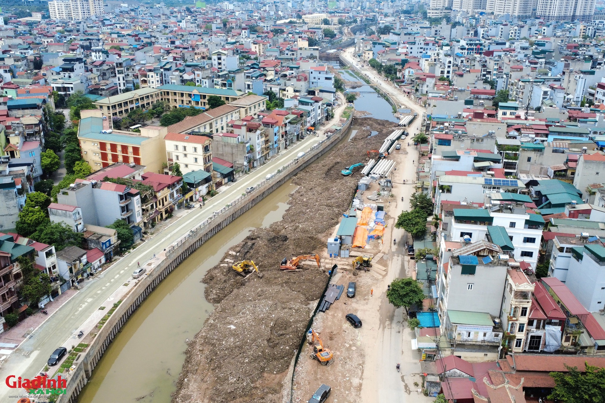 H&agrave; Nội đẩy nhanh tiến độ dự &aacute;n tho&aacute;t nước ngh&igrave;n tỷ k&ecirc;nh La Kh&ecirc; năm 2026 - Ảnh 3.