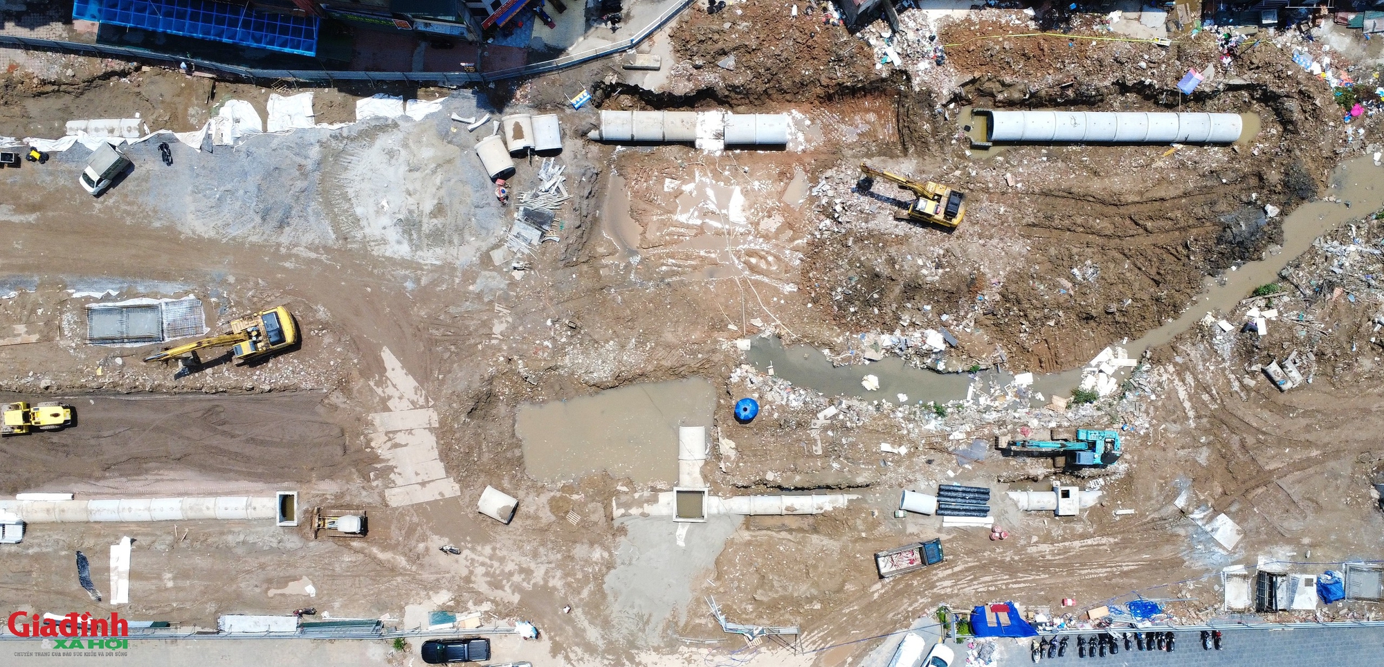 H&agrave; Nội đẩy mạnh thi c&ocirc;ng đường V&agrave;nh đai 2 , 5: C&ocirc;ng cuộc cải thiện giao th&ocirc;ng 2026 - Ảnh 7.