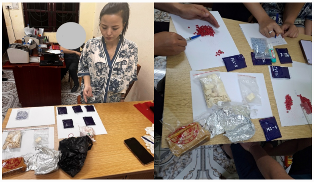 Hưng Y&ecirc;n: Bắt 3 đối tượng mua b&aacute;n ma t&uacute;y, thu giữ lượng lớn MDMA, Methamphetamine, heroin v&agrave; ketamine - Ảnh 1.