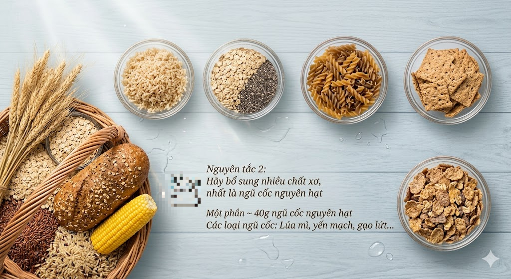 6 quy tắc dễ &aacute;p dụng chế độ ăn l&agrave;nh mạnh theo ti&ecirc;u chuẩn quốc tế- Ảnh 2.