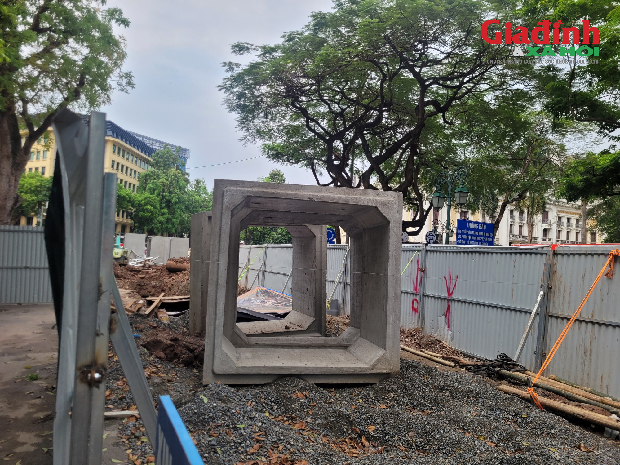 Dự &aacute;n tho&aacute;t nước xuy&ecirc;n t&acirc;m H&agrave; Nội giảm ngập cho khu phố cổ năm 2026 - Ảnh 5.