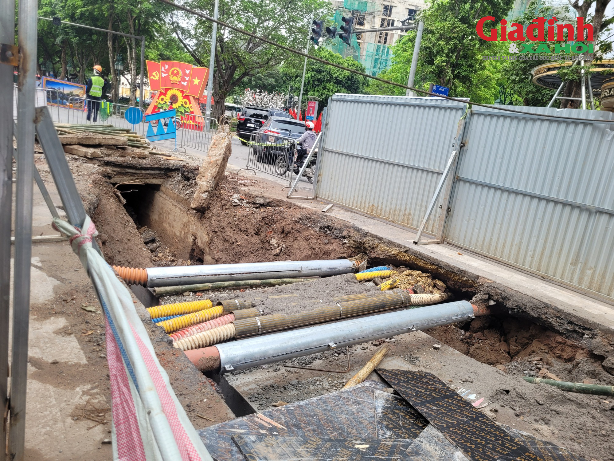 Dự &aacute;n tho&aacute;t nước xuy&ecirc;n t&acirc;m H&agrave; Nội giảm ngập cho khu phố cổ năm 2026 - Ảnh 4.