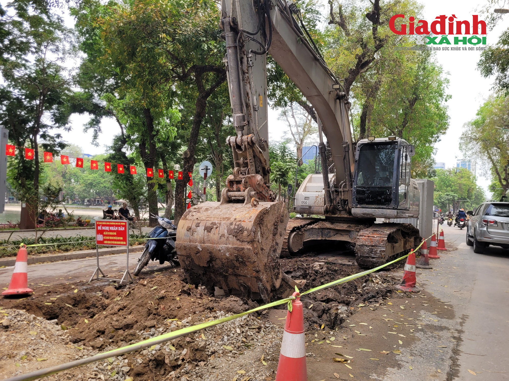 Dự &aacute;n tho&aacute;t nước xuy&ecirc;n t&acirc;m H&agrave; Nội giảm ngập cho khu phố cổ năm 2026 - Ảnh 12.