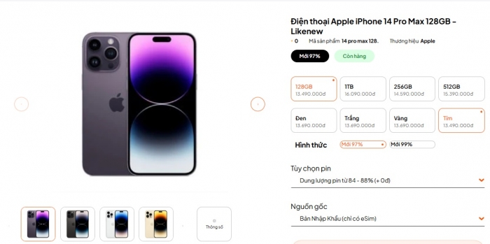 Gi&aacute; iPhone 14 Pro Max giảm mạnh , hiệu năng vượt trội như iPhone 17 Pro Max - Ảnh 2.