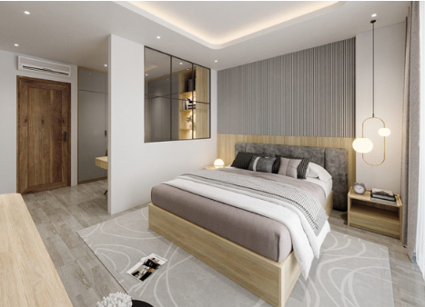 Tuyệt đối kh&ocirc;ng được bố tr&iacute; cửa ph&ograve;ng ngủ như n&agrave;y - Ảnh 2.