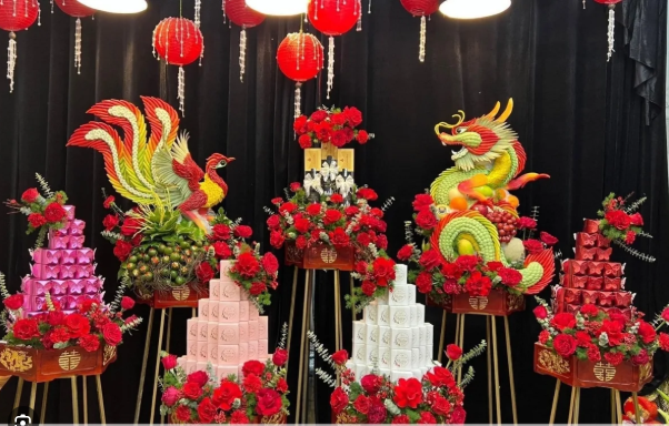 Ý nghĩa số lượng tráp ăn hỏi - 5, 7, 9 tráp tượng trưng điều gì? - Ảnh 1. Ý nghĩa số lượng tráp ăn hỏi - 5, 7, 9 tráp tượng trưng điều gì? - Ảnh 1.