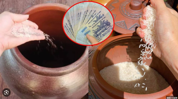 Hũ gạo n&ecirc;n l&agrave;m từ chất liệu g&igrave;? Để hũ gạo trống c&oacute; hại g&igrave; cho t&agrave;i lộc? - Ảnh 1.