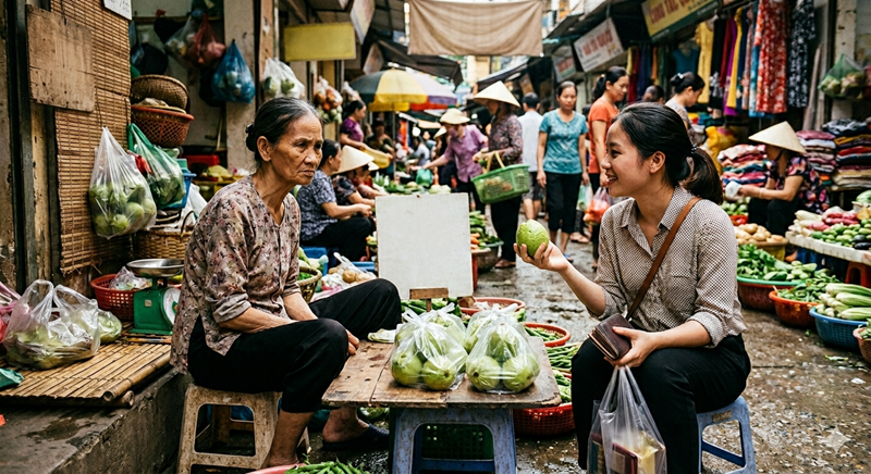Gặp lại mẹ chồng cũ ngồi b&aacute;n ổi giữa chợ, t&ocirc;i định mua hết nhưng b&agrave; xua tay đuổi đi - Ảnh 1.