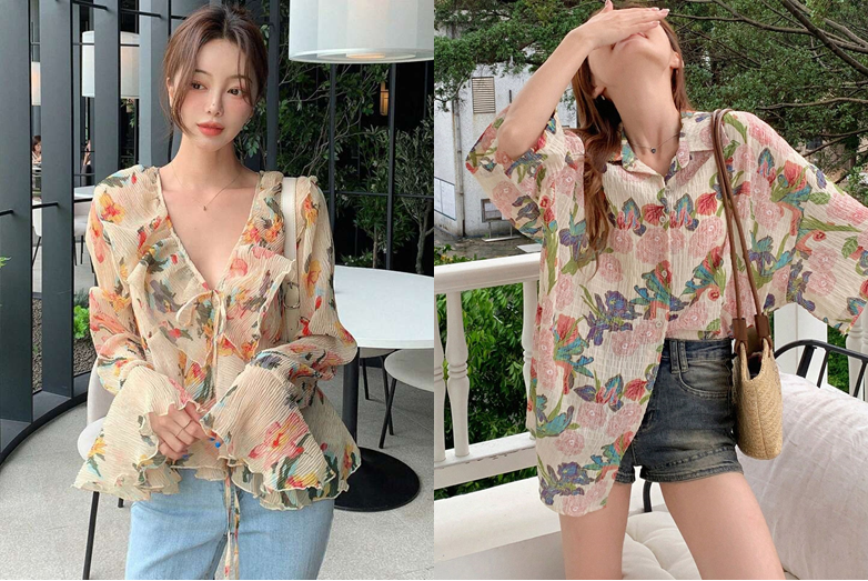 Những kiểu &aacute;o hoa &ldquo;phủ s&oacute;ng&rdquo; h&egrave; 2026 - Ảnh 3.