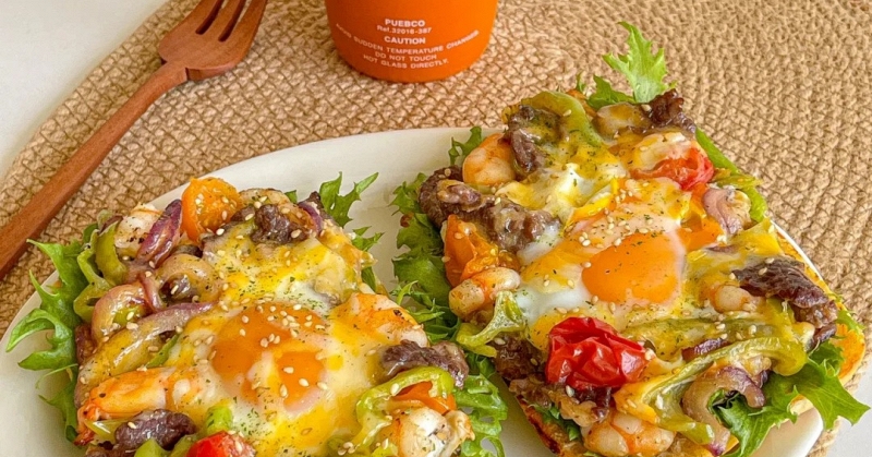 Bữa Sáng Eat Clean Siêu Nhanh: Bánh Mì Kẹp Tôm Bổ Dưỡng, Thêm Rau Là Hoàn Thành