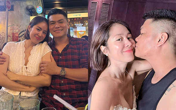 Lê Phương được chồng trẻ khen: "Vợ ngày càng đẹp, anh lo quá"