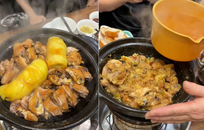 Chu Thanh Huyền 'liều m&igrave;nh' ăn thử lẩu g&agrave; sầu ri&ecirc;ng đặc sản Quảng Ch&acirc;u - Ảnh 1.