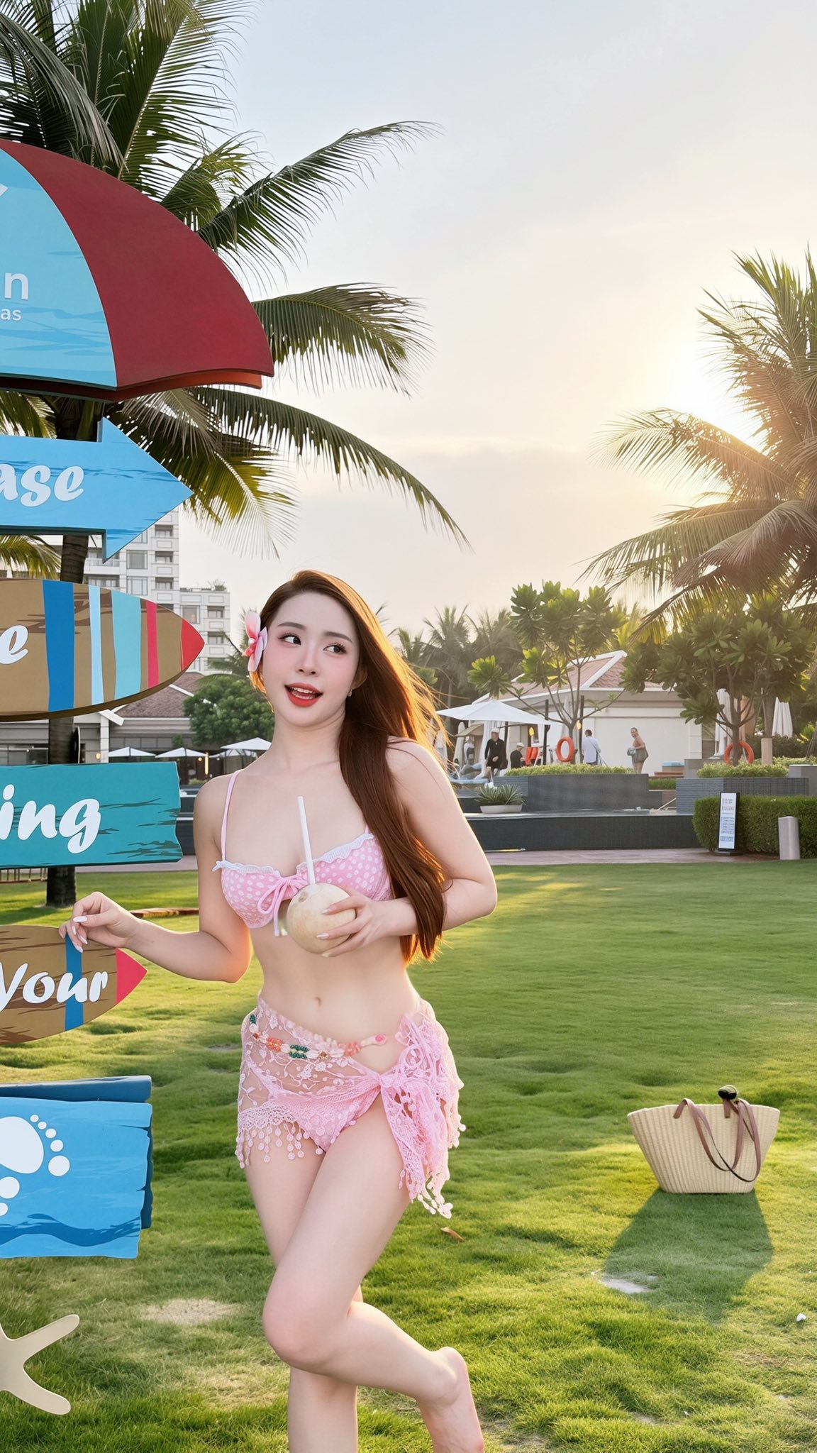 Hội bạn thân showbiz diện bikini rực rỡ tại bãi biển 2026 - Ảnh 5. Hội bạn thân showbiz diện bikini rực rỡ tại bãi biển 2026 - Ảnh 5.