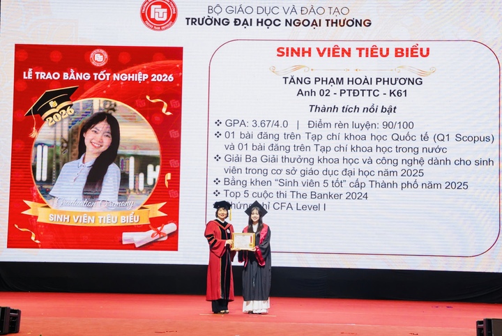 Nữ sinh Ngoại thương tốt nghiệp xuất sắc ng&agrave;nh t&agrave;i ch&iacute;nh, c&oacute; nghi&ecirc;n cứu quốc tế - Ảnh 3.