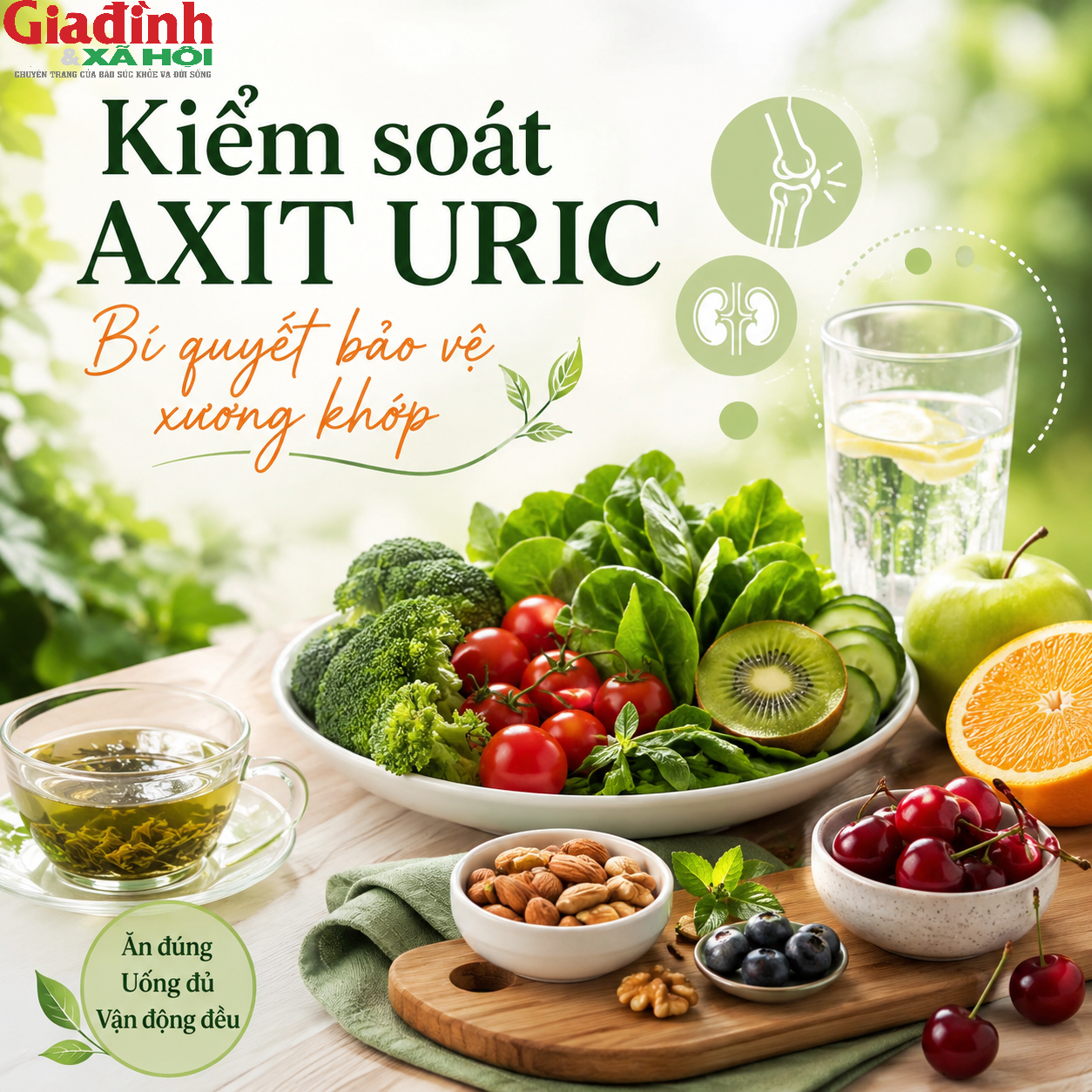 Chỉ số Axit uric tăng cao: Chuyên gia khuyên nên làm ngay những điều này để tránh gout - Ảnh 1.