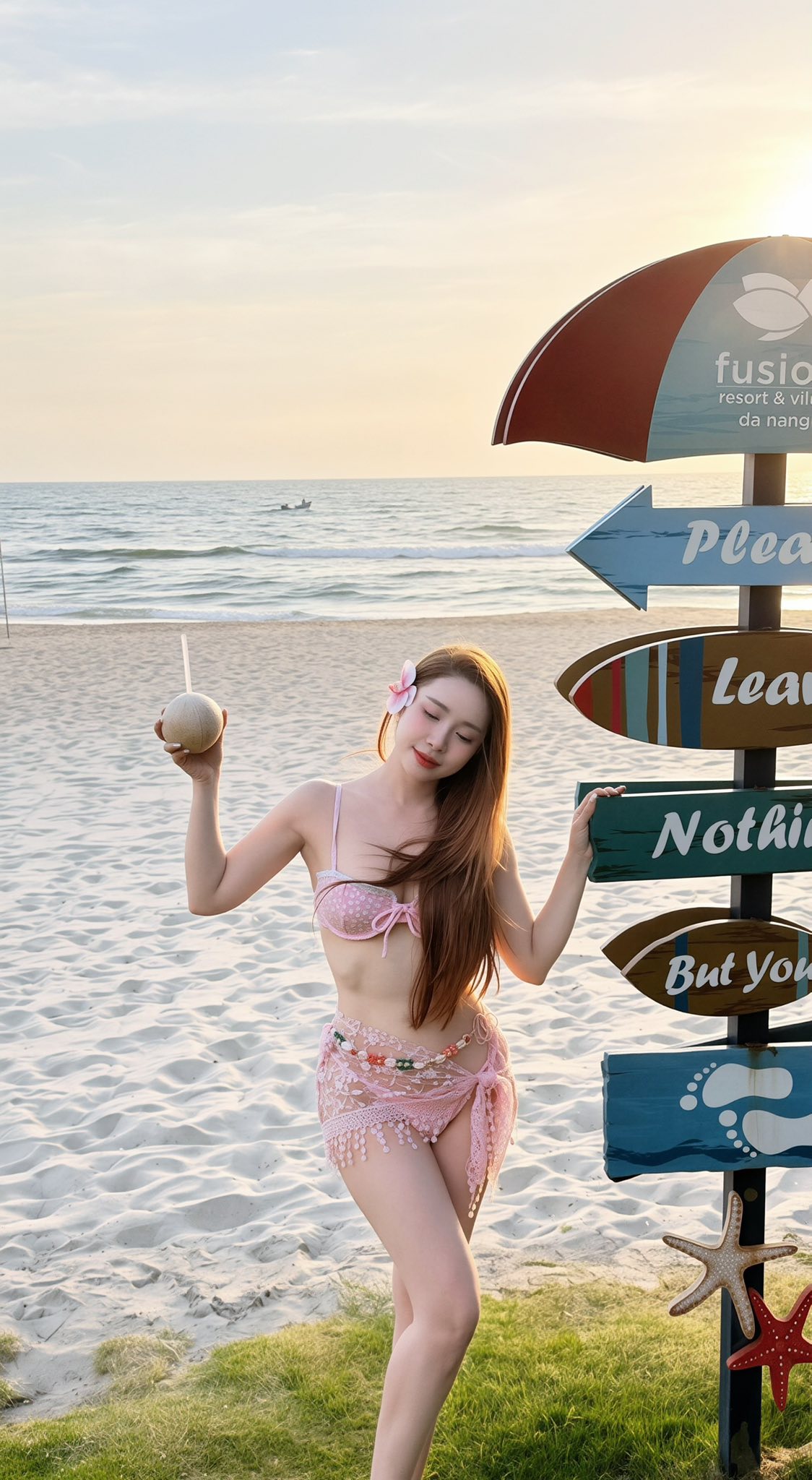 Hội bạn thân showbiz diện bikini rực rỡ tại bãi biển 2026 - Ảnh 7. Hội bạn thân showbiz diện bikini rực rỡ tại bãi biển 2026 - Ảnh 7.