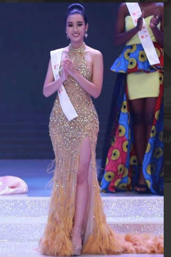 Trước khi được đảm nhận đại sứ Miss World, 9 năm trước, Đỗ Mỹ Linh đ&atilde; l&agrave;m n&ecirc;n chuyện ở cuộc thi n&agrave;y - Ảnh 3.