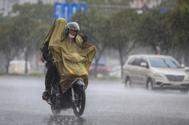 Th&ocirc;ng tin mới nhất về đợt mưa d&ocirc;ng do kh&ocirc;ng kh&iacute; lạnh ở miền Bắc v&agrave; thời tiết H&agrave; Nội 10 ng&agrave;y tới - Ảnh 1.