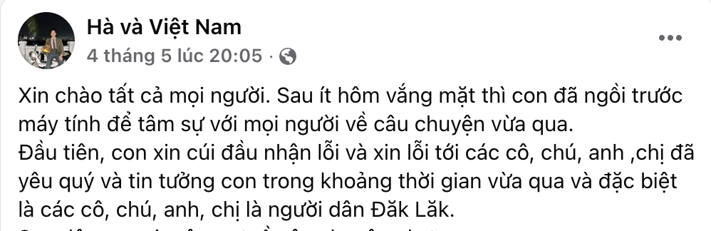 T&igrave;nh h&igrave;nh hiện tại của Đ&agrave;o Quang H&agrave; - chủ fanpage &ldquo;H&agrave; v&agrave; Việt Nam&rdquo; sau 7 th&aacute;ng bị tạm giữ h&igrave;nh sự - Ảnh 2.