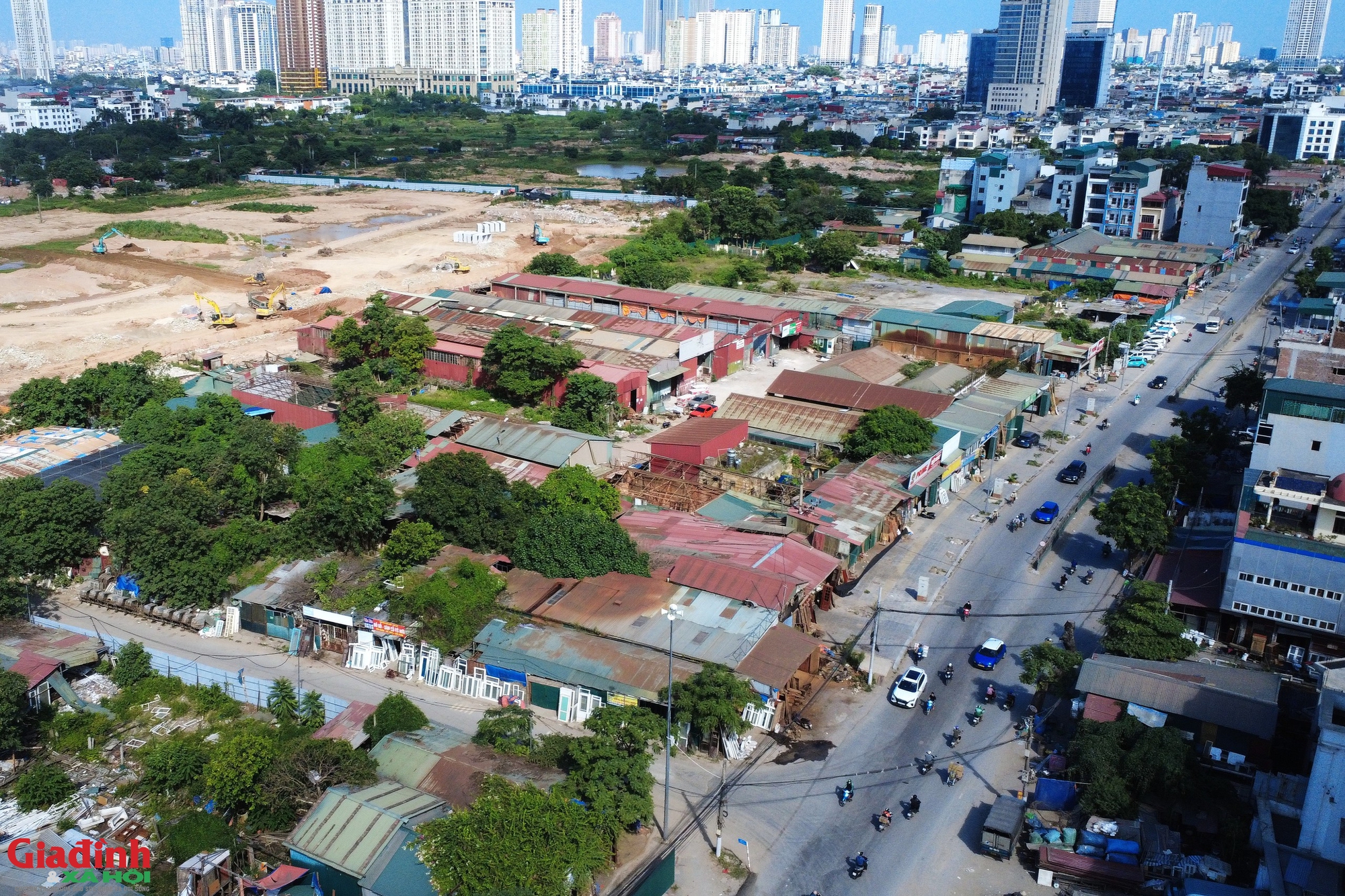 Giải tỏa chợ vật liệu x&acirc;y dựng Đại Mỗ 2026: Cần h&agrave;i h&ograve;a giữa quản l&yacute; v&agrave; sinh kế - Ảnh 1.