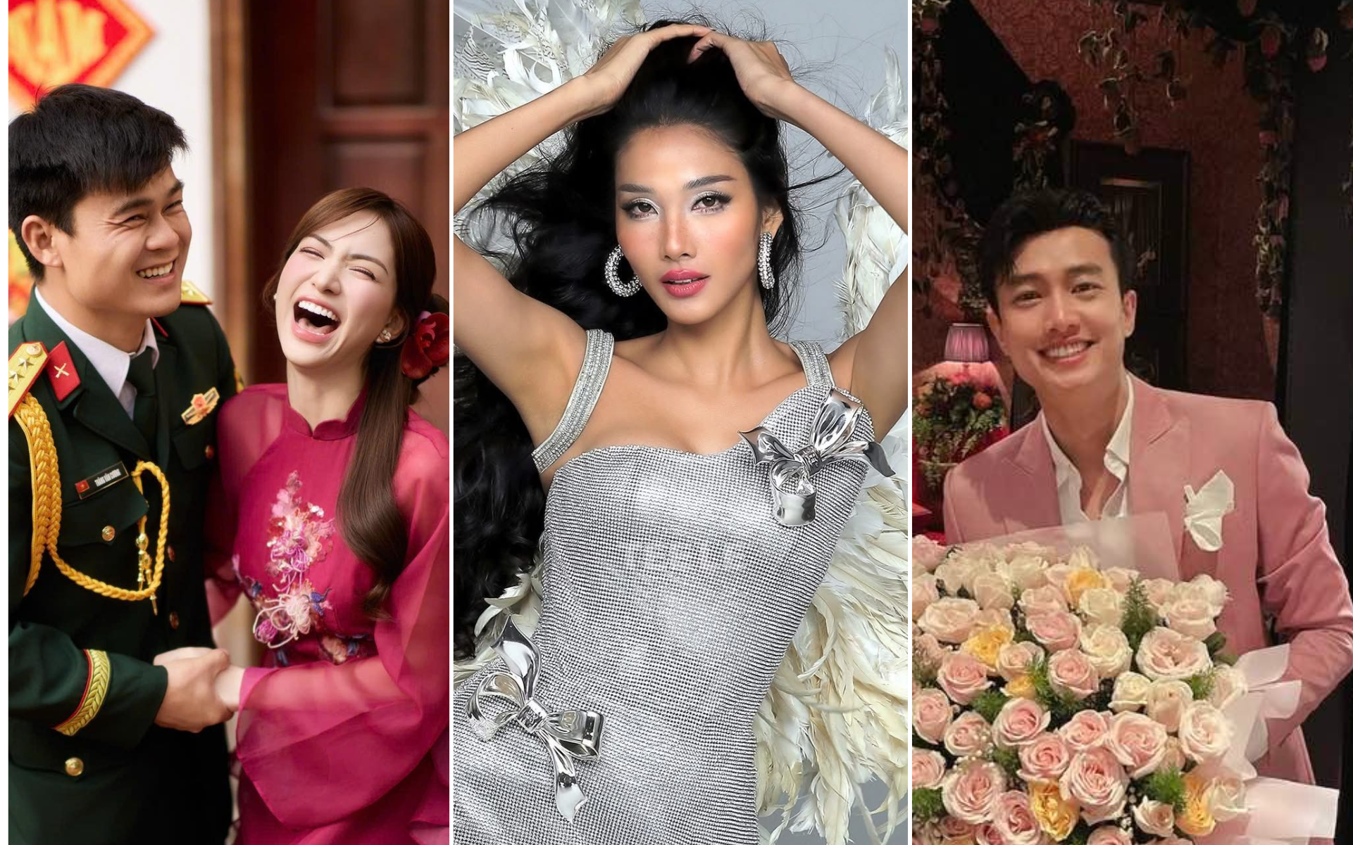 Tin sao ng&agrave;y 17/5: H&ograve;a Minzy tiết lộ th&acirc;n phận chồng qu&acirc;n nh&acirc;n, Ho&agrave;ng Th&ugrave;y kh&ocirc;ng đủ điều kện casting thương hiệu nội y Victoria"s Secret của Mỹ