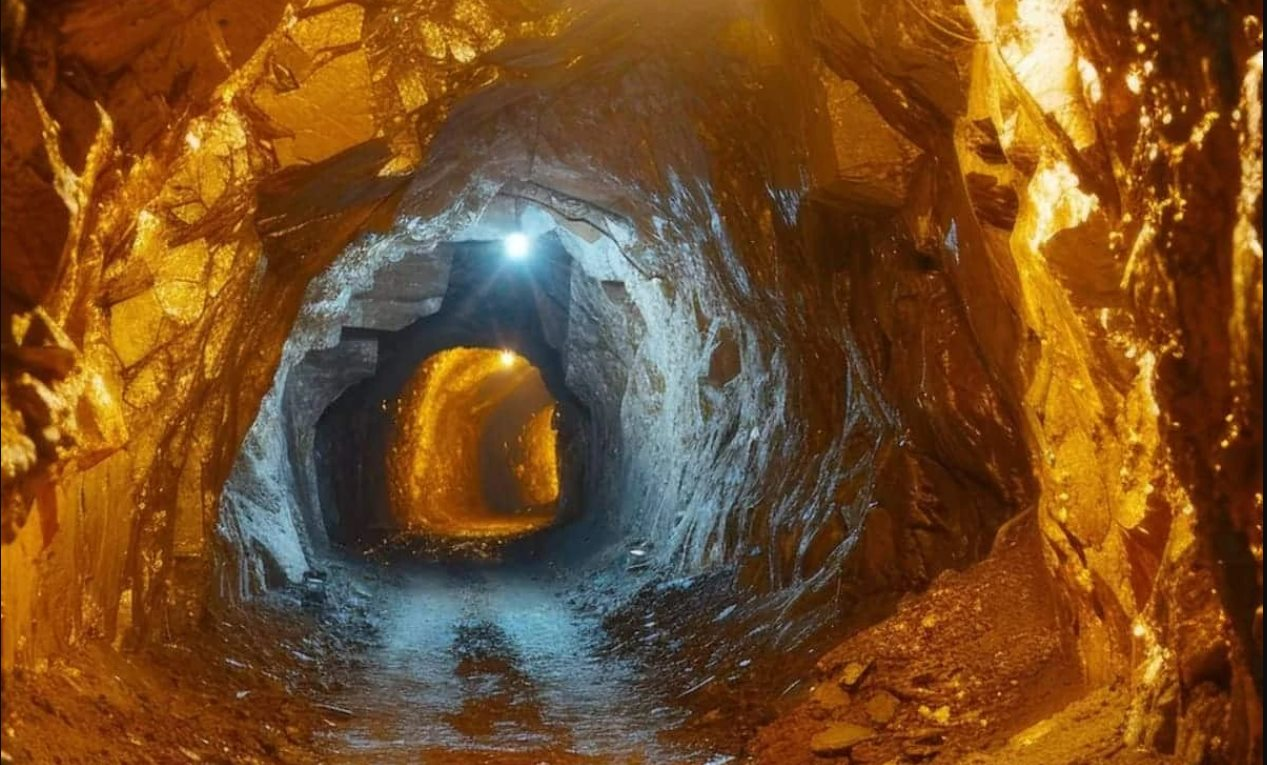 Ph&aacute;t hiện mỏ v&agrave;ng 61 triệu tấn dưới l&ograve;ng đất l&agrave;m rung chuyển thị trường, lập kỷ lục lớn nhất lịch sử đất nước - Ảnh 1.