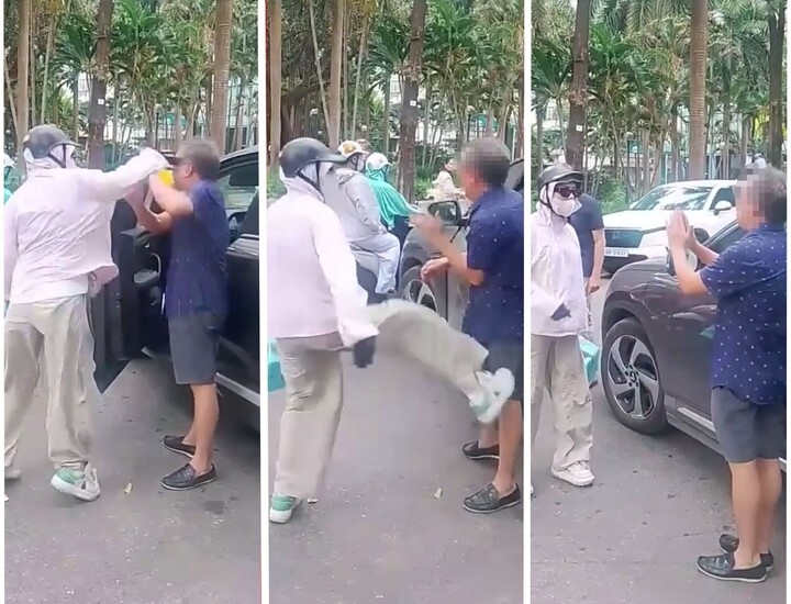 C&ocirc;ng an lập hồ sơ xử l&yacute; người phụ nữ li&ecirc;n tục chửi, t&aacute;t t&agrave;i xế &ocirc; t&ocirc; giữa đường- Ảnh 1.