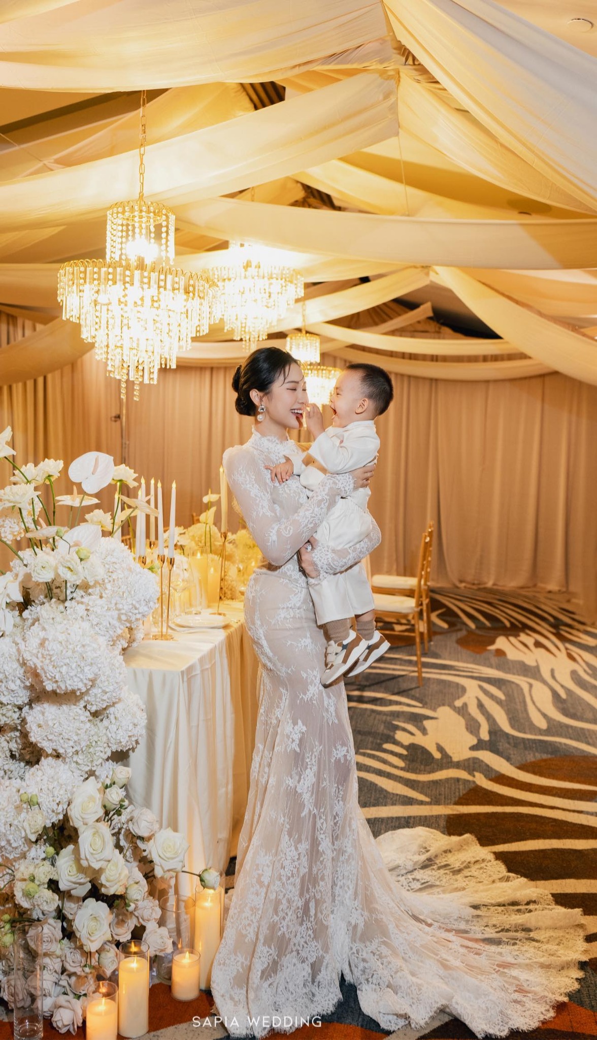 Đo&agrave;n Văn Hậu v&agrave; Do&atilde;n Hải My: Sinh nhật 2 tuổi của con trai g&acirc;y ch&uacute; &yacute; - Ảnh 5.