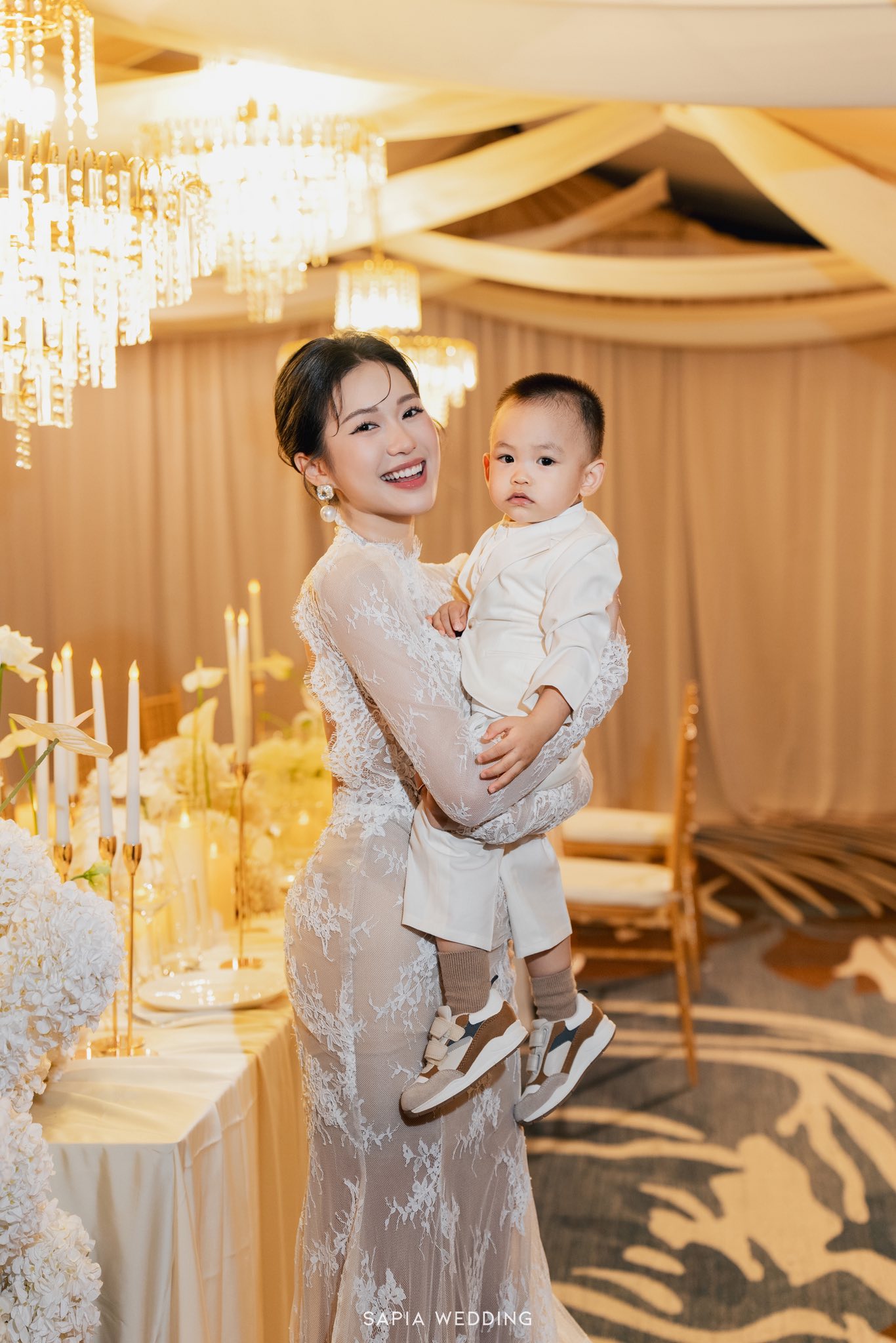 Đo&agrave;n Văn Hậu v&agrave; Do&atilde;n Hải My: Sinh nhật 2 tuổi của con trai g&acirc;y ch&uacute; &yacute; - Ảnh 4.