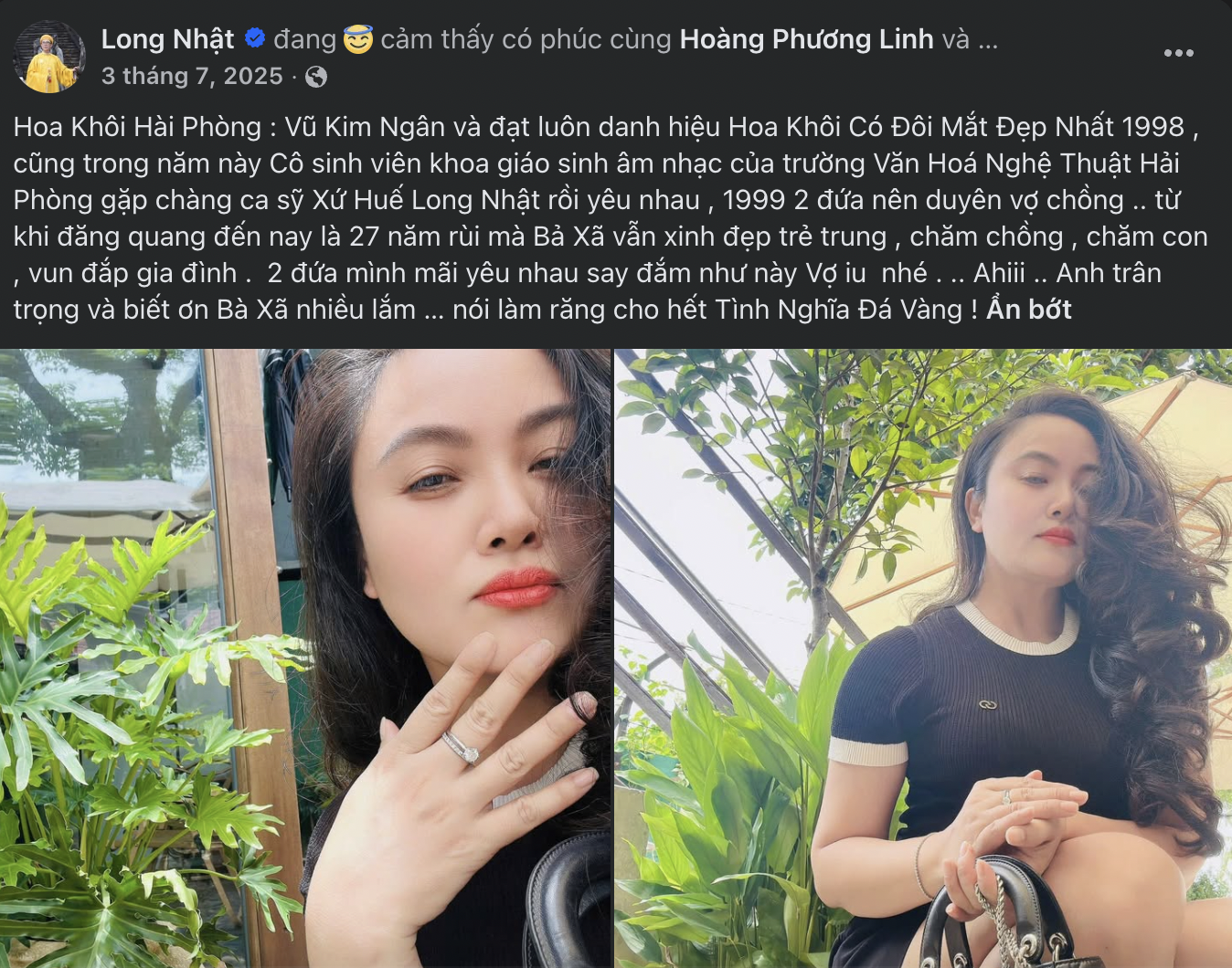 Long Nhật và Kim Ngân: Chuyện tình 27 năm đầy sóng gió và cảm động - Ảnh 2. Long Nhật và Kim Ngân: Chuyện tình 27 năm đầy sóng gió và cảm động - Ảnh 2.