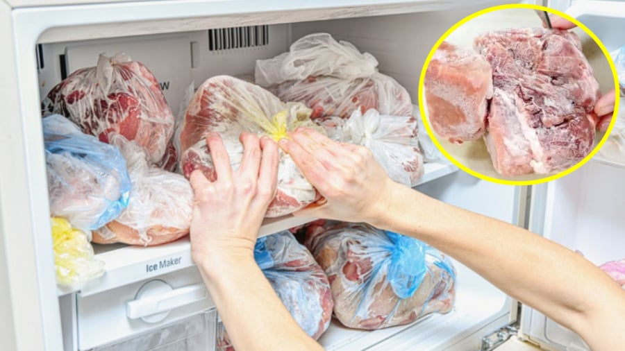 Ba dấu hiệu thịt đ&ocirc;ng lạnh đ&atilde; hỏng bạn cần biết để bảo vệ sức khỏe gia đ&igrave;nh - Ảnh 1.