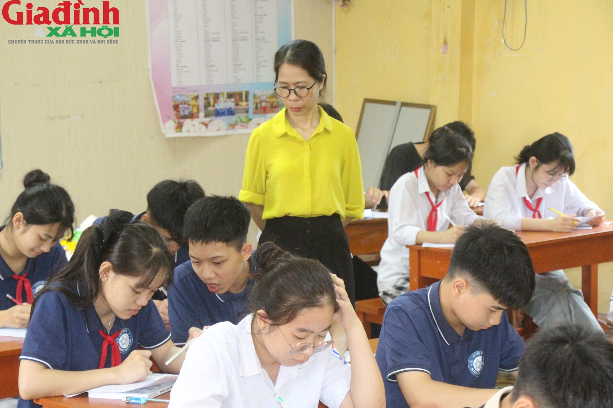 Dồn sức cho kỳ thi 'vượt vũ môn' vào lớp 10 - Ảnh 4. Dồn sức cho kỳ thi 'vượt vũ môn' vào lớp 10 - Ảnh 4.
