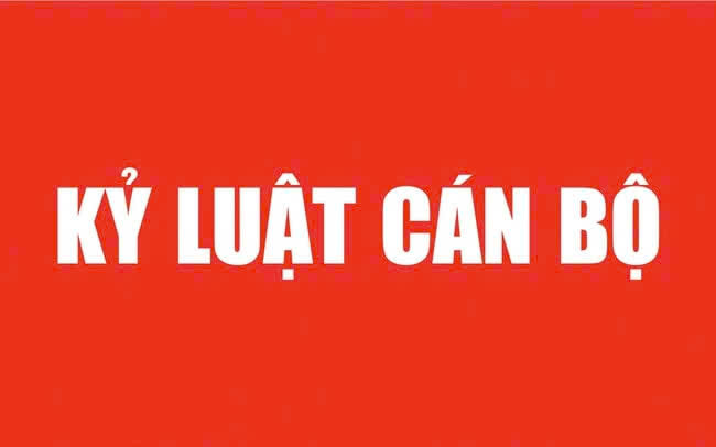 Giám đốc Sở Nông nghiệp và Môi trường TP Huế bị kỷ luật