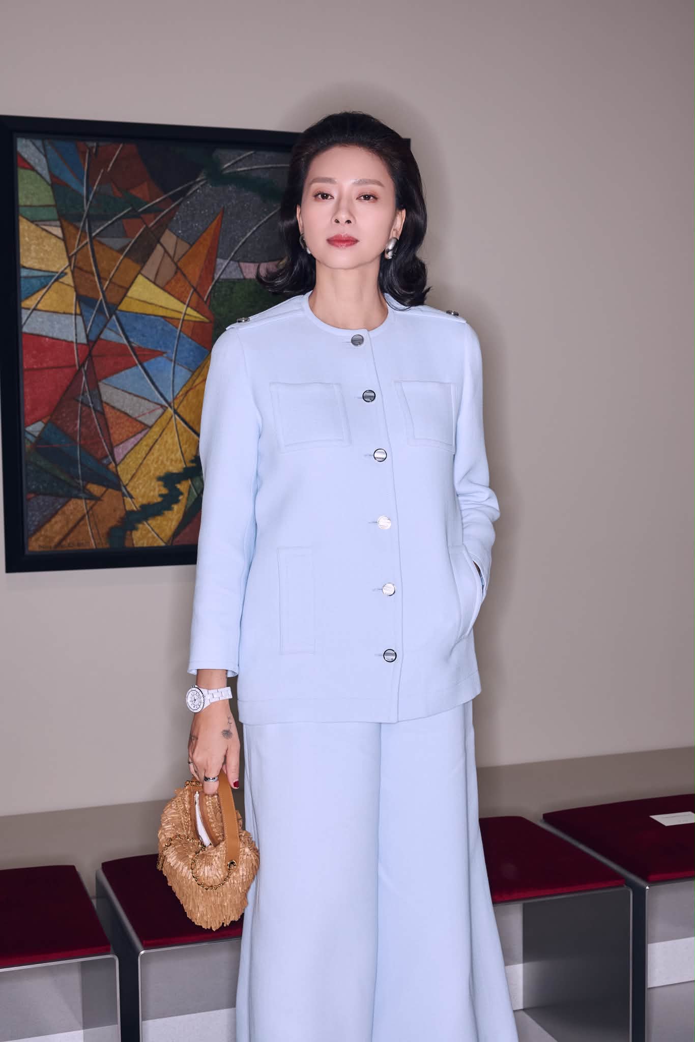 Ng&ocirc; Thanh V&acirc;n g&acirc;y ấn tượng với set đồ tiền tỷ tại show thời trang Seoul 2026 - Ảnh 3.