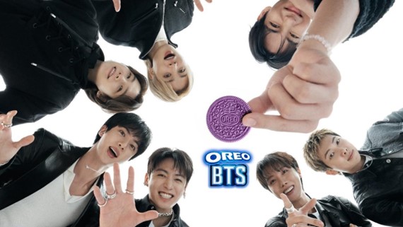 BTS khuấy động cộng đồng fan K-pop với phiên bản bánh quy giới hạn OREO & BTS - Ảnh 1. BTS khuấy động cộng đồng fan K-pop với phiên bản bánh quy giới hạn OREO & BTS - Ảnh 1.