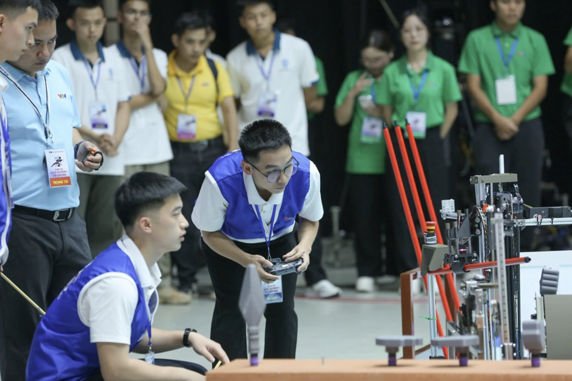 Robocon Việt Nam 2026: Khám phá cuộc thi Chiến binh võ thuật đầy kịch tính - Ảnh 2. Robocon Việt Nam 2026: Khám phá cuộc thi Chiến binh võ thuật đầy kịch tính - Ảnh 2.