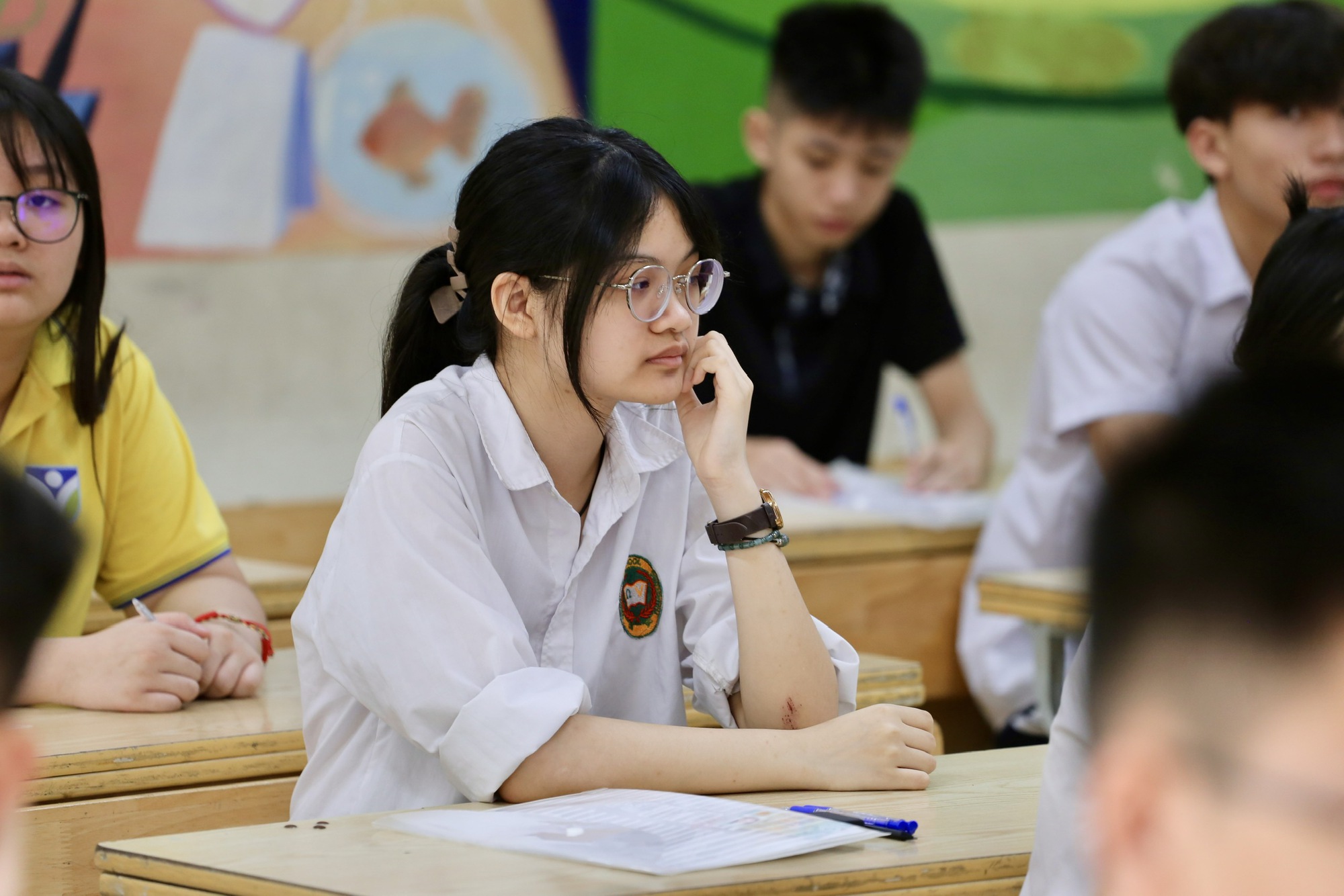 Sĩ tử H&agrave; Nội tự tin bước v&agrave;o kỳ thi tuyển sinh lớp 10- Ảnh 12.