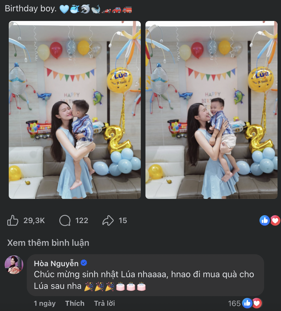 H&ograve;a Minzy Ch&uacute;c mừng sinh nhật con trai Đo&agrave;n Văn Hậu: Mối quan hệ th&acirc;n thiết đ&aacute;ng ch&uacute; &yacute; - Ảnh 2.