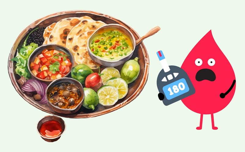 Sai lầm trong bữa cơm khiến đường huyết tăng vọt: Ai có thói quen này cần thay đổi sớm - Ảnh 2.