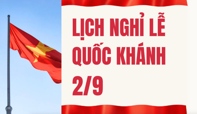 Lịch nghỉ lễ Quốc kh&aacute;nh 2 / 9 / 2026 k&eacute;o d&agrave;i 5 ng&agrave;y cho người lao động - Ảnh 1.