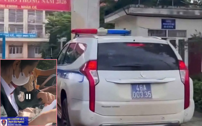 Cảnh sát giao thông nhặt được chiếc túi chứa khoảng 200 triệu đồng - Ảnh 2.