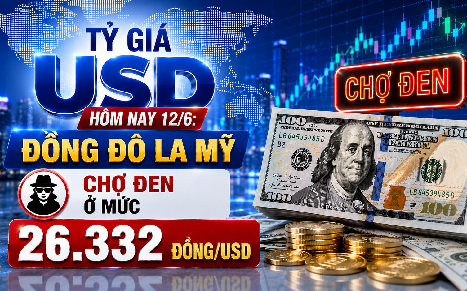 Tỷ giá USD hôm nay 13/6: Đồng Đô la Mỹ khối ngân hàng ổn định, chợ đen tiếp đà tăng - Ảnh 4.